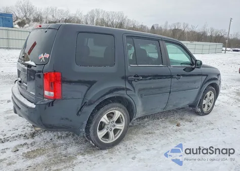 2013 Honda Pilot Exl z USA, uszkodzony, nr VIN 5FNYF4H66DB024201